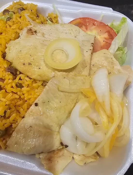 Pechuga Encebollada.